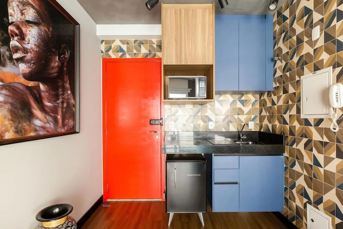 Studio Premium Aclimacao - Piscina - Garagem Sao Paulo Apartment
