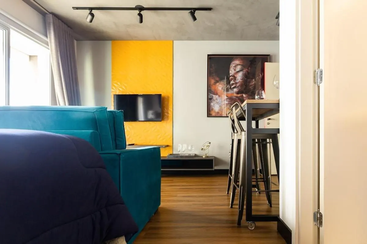 Studio Premium Aclimacao - Piscina - Garagem Sao Paulo Apartment